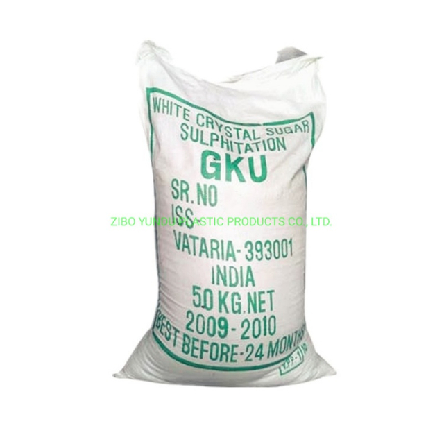 Bolsas tejidas recubiertas de BOPP para envasar alimentos para animales y granos