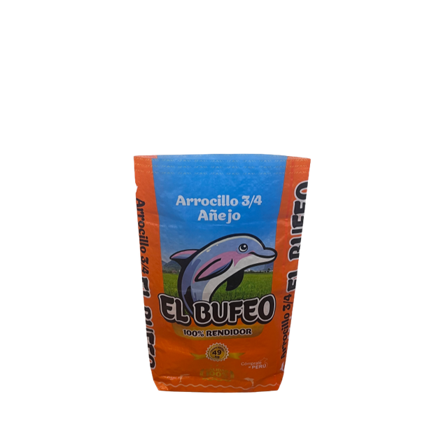 Bolsas de plástico tejido laminado BOPP