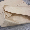 Bolsa tejida de PP de grano beige de 50 kg con colores personalizados.